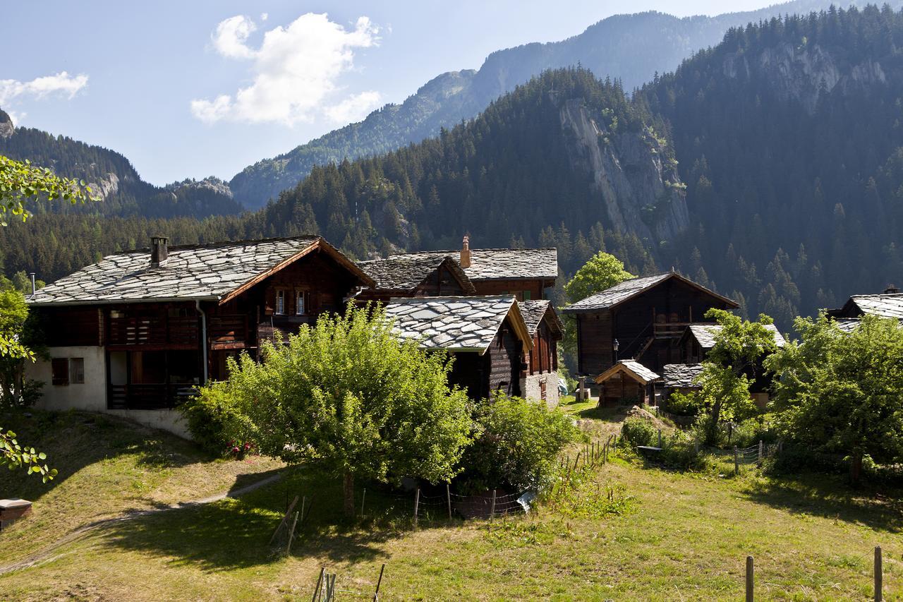 Ferienwohnung Eya Ey1 Blatten bei Naters Exterior foto